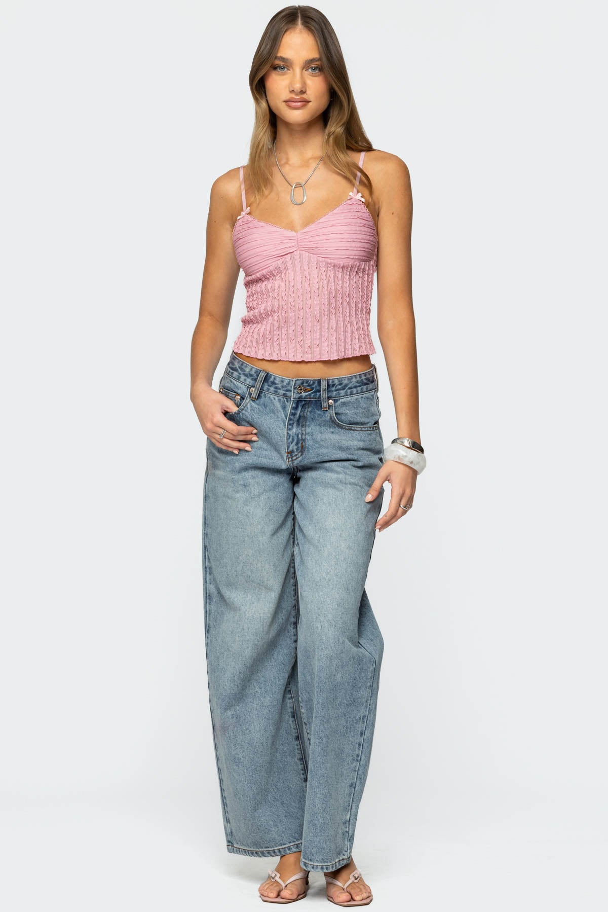 Aryah Ruffled Tank Top - Image 3