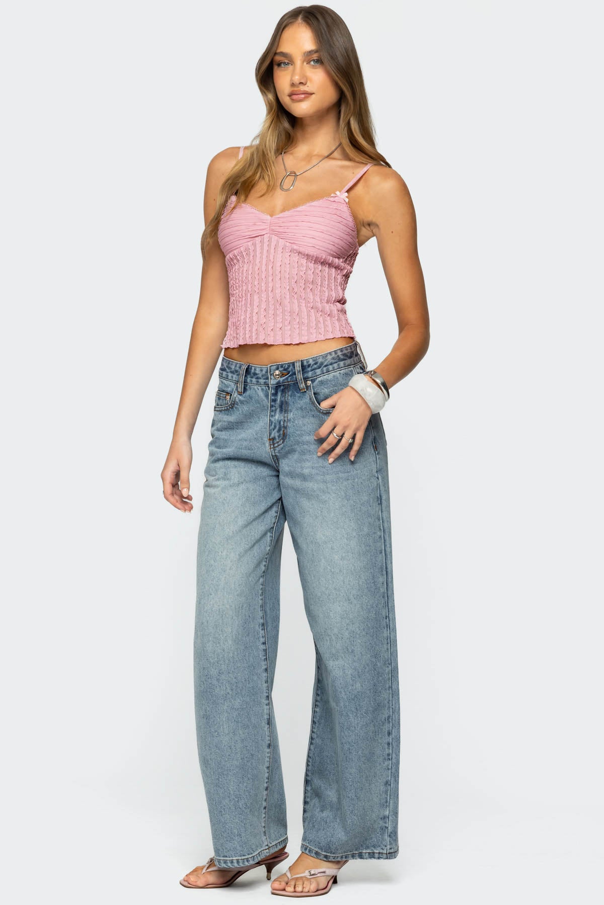 Aryah Ruffled Tank Top - Image 5