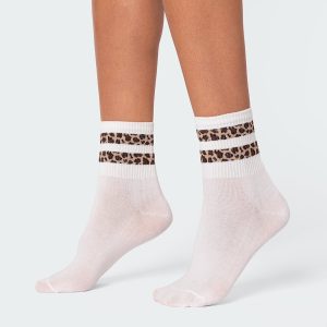 Cheetah Stripe Socks