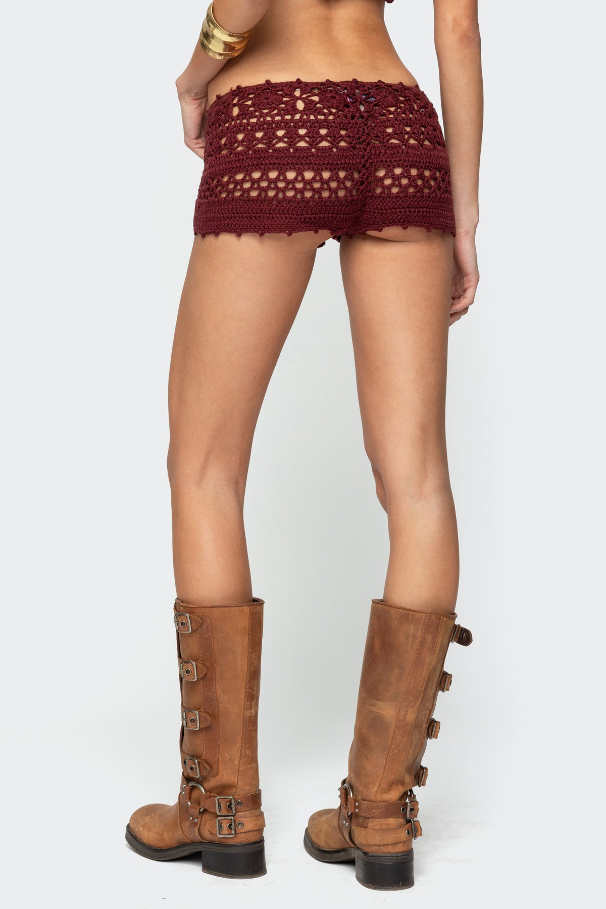 Kelani Crochet Shorts - Image 6