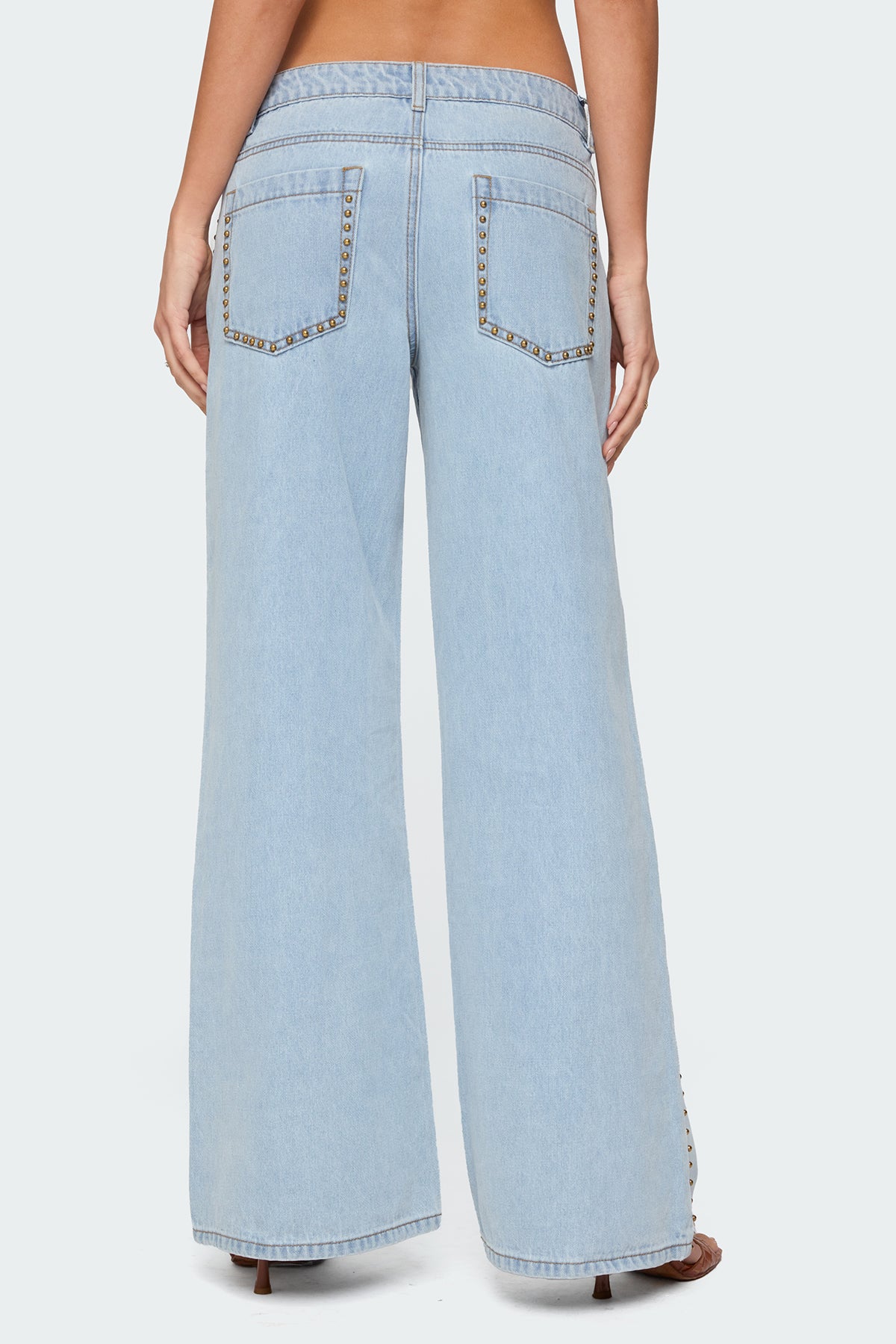 Stassie Studded Low Rise Jeans - Image 5