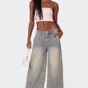 Super Baggy Wide Leg Jeans