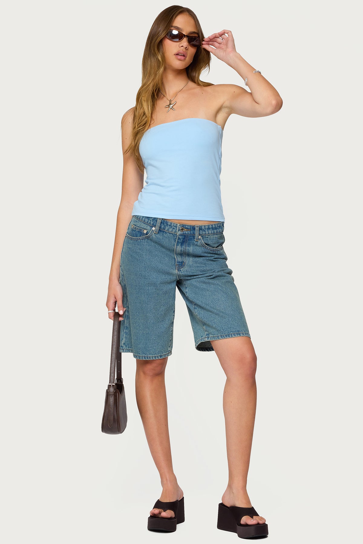 Built In Bra Tube Top - Image 2