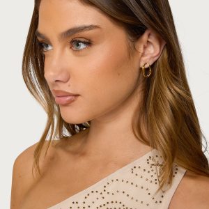 Effortless Abstract Stud Earrings