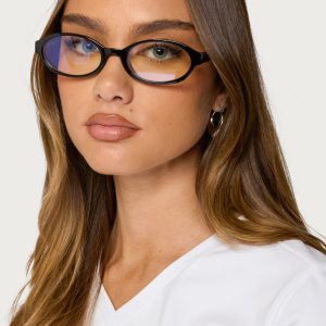 Clark Oval Blue Light Glasses