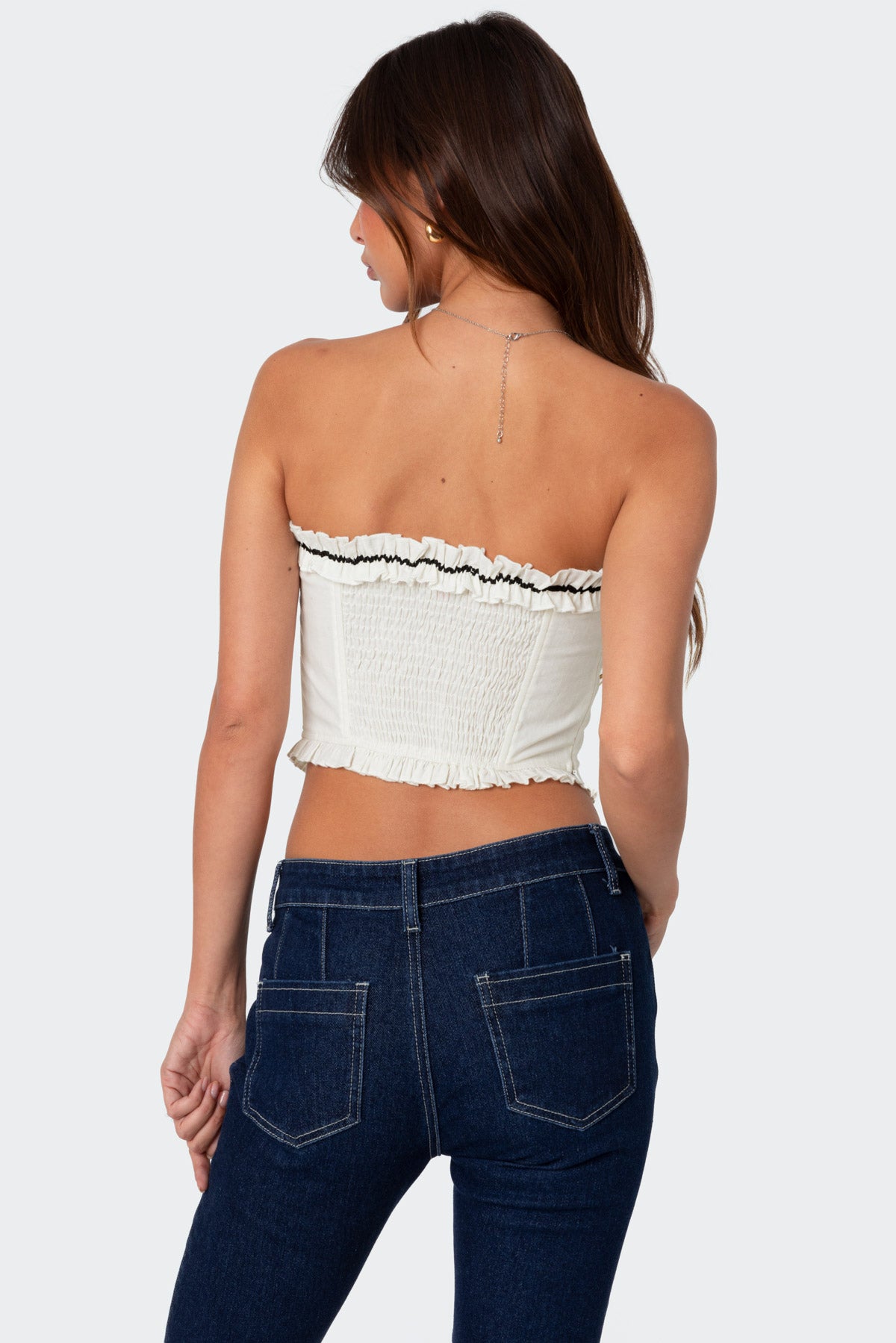 Coralie Ruffled Corset - Image 5