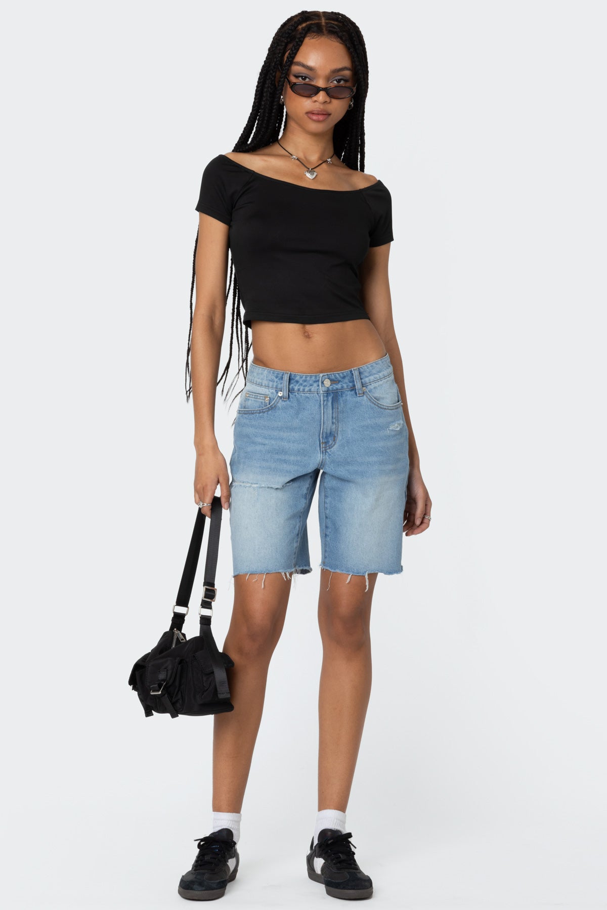 Riptide Denim Bermuda Shorts - Image 5