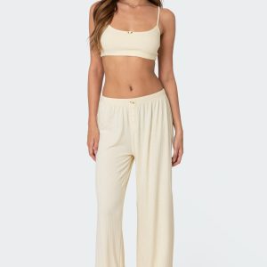Lilou Pointelle Pants