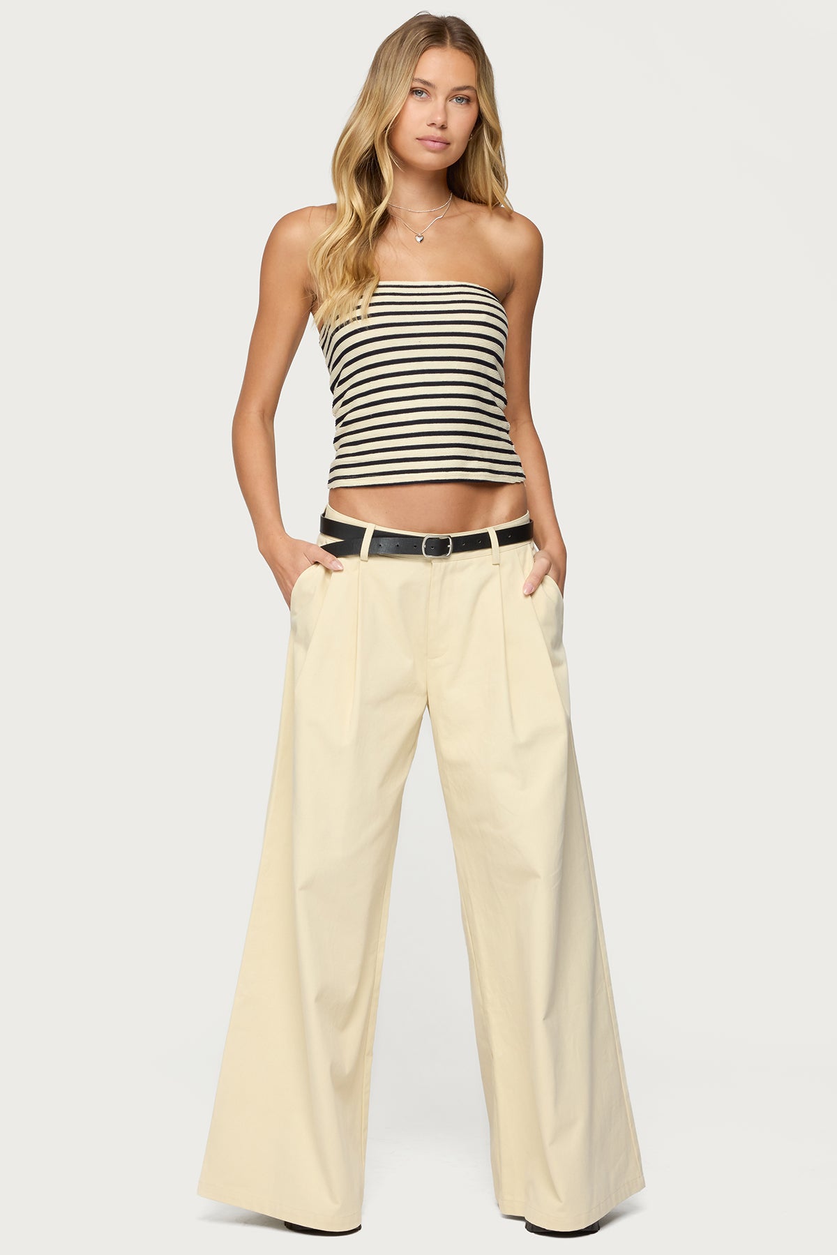 Odora Striped Tube Top - Image 5