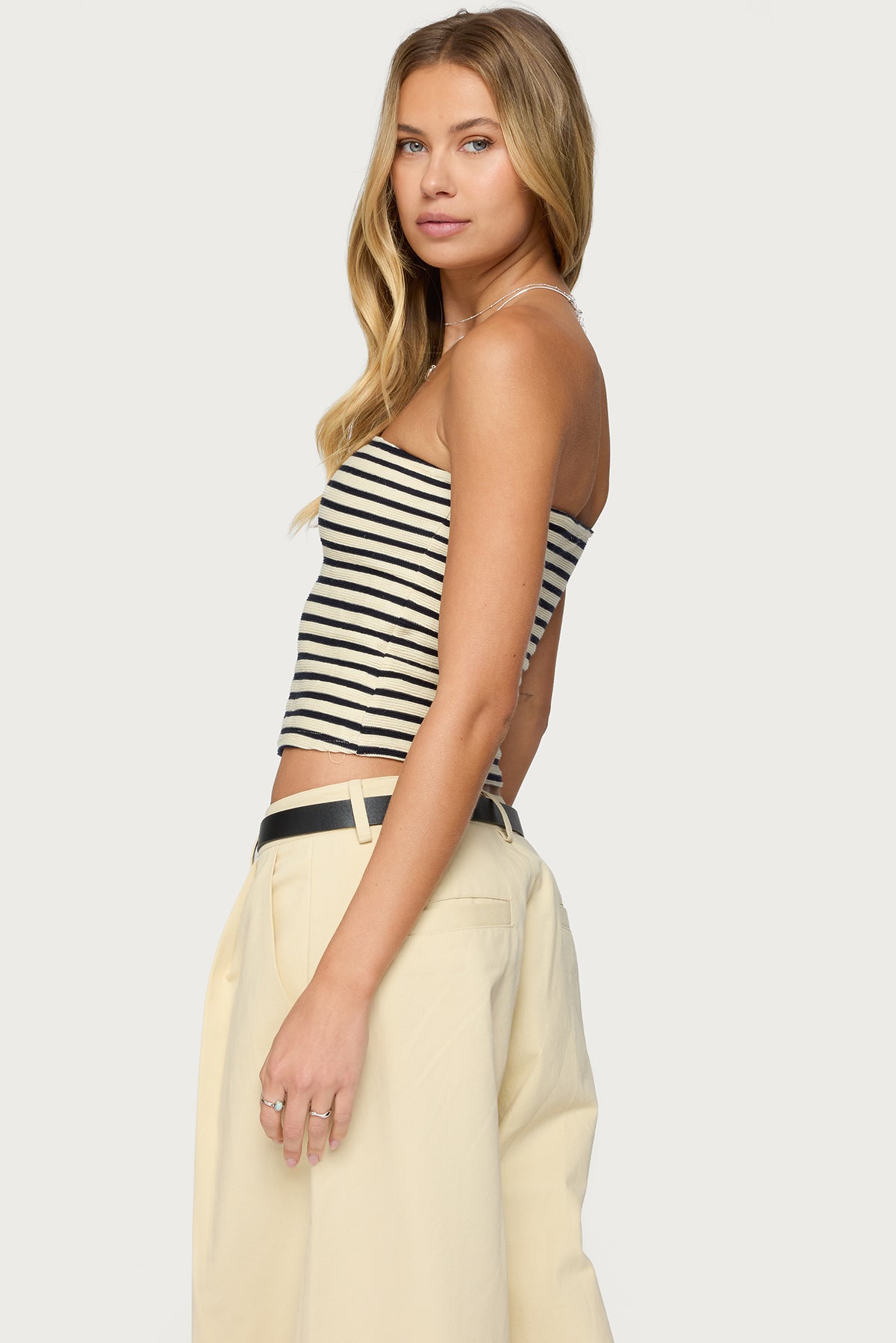 Odora Striped Tube Top - Image 4