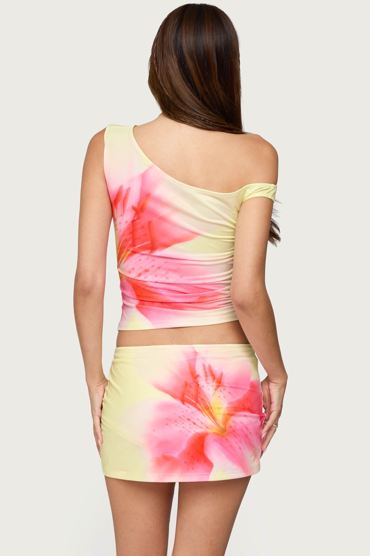 Tiger Flower Off Shoulder Top - Image 5