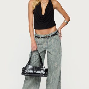 Blaze Distressed Low Rise Jeans