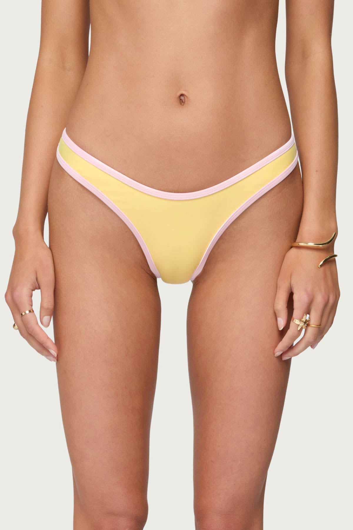 Dina Contrast Bikini Bottom - Image 3