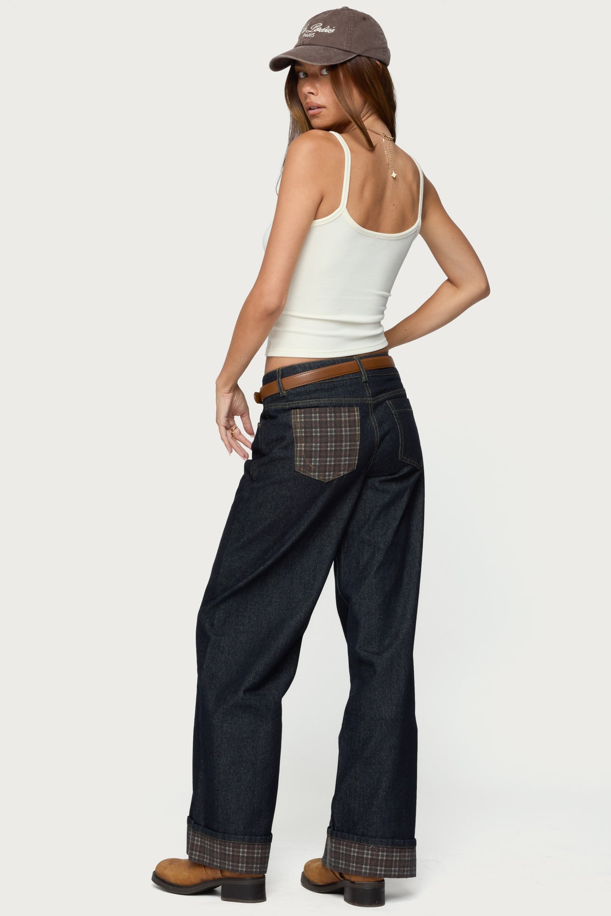 Aspyn V Neck Ribbed Tank Top - Image 5