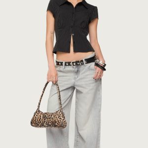 Petite Magda Low Rise Acid Wash Jeans