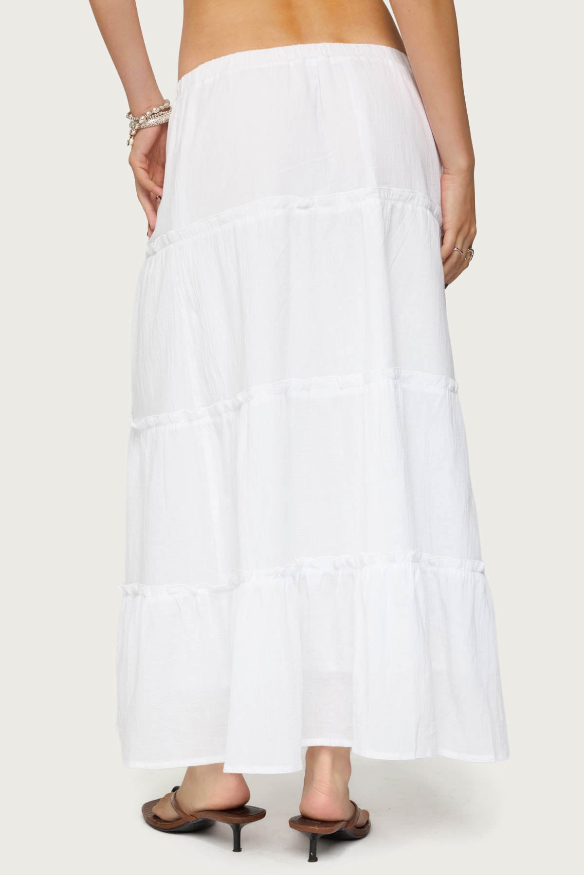 Petite Charlotte Tiered Maxi Skirt - Image 5