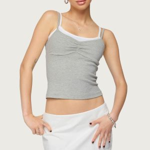 Lilian Layered Striped Tank Top