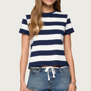 Valetta Oversized Striped T Shirt