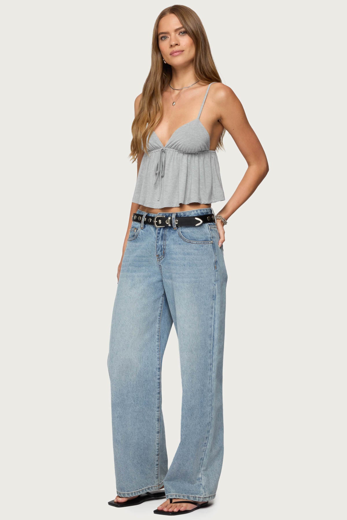 Sunrise Babydoll Tank Top - Image 4