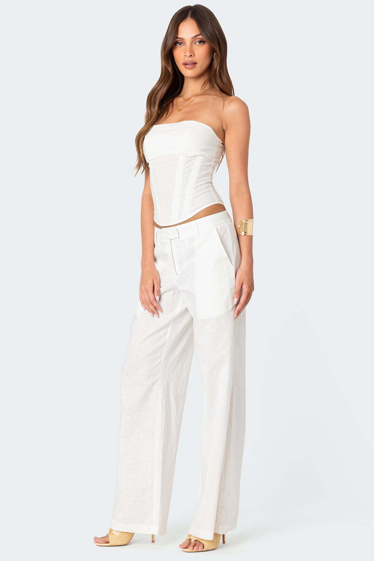Arya Linen Look Pants - Image 3