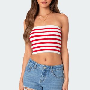 Lexi Ribbed Tube Top