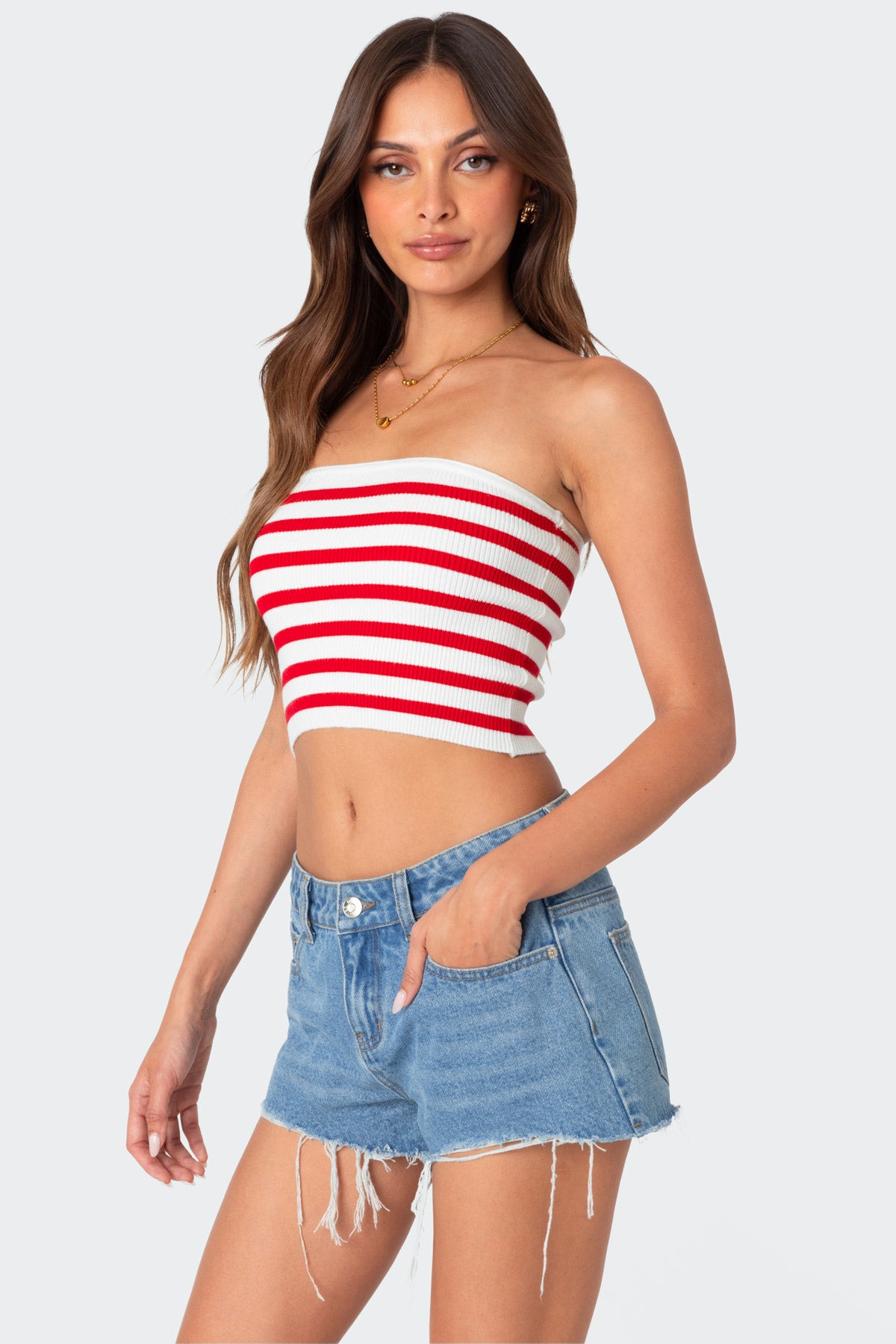 Lexi Ribbed Tube Top - Image 3