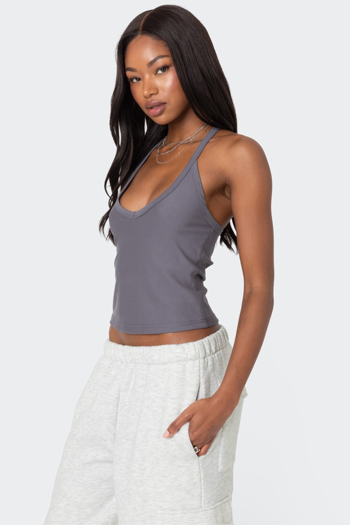 Racer Back Halter Top - Image 3