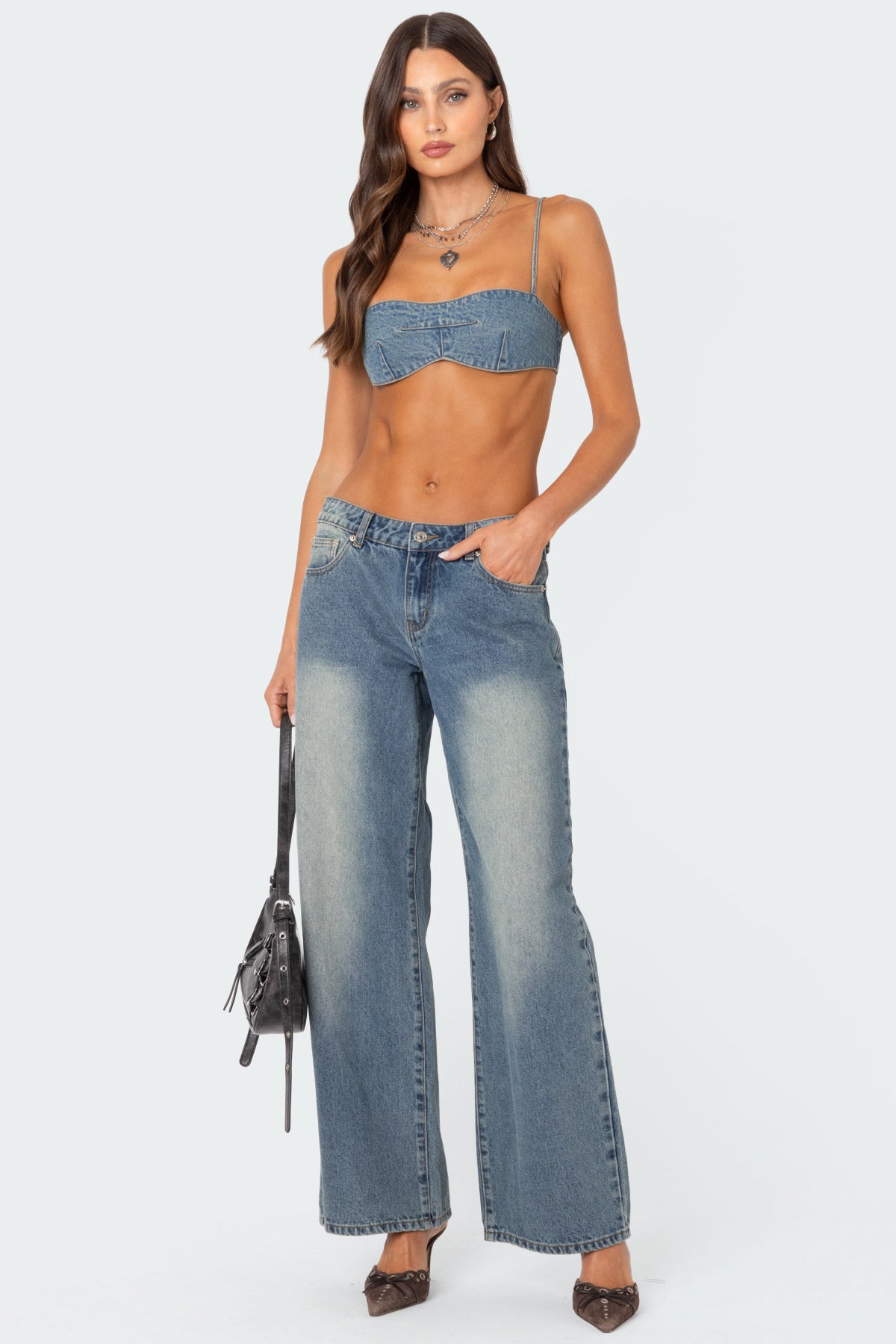 Brandy Denim Bralette - Image 2