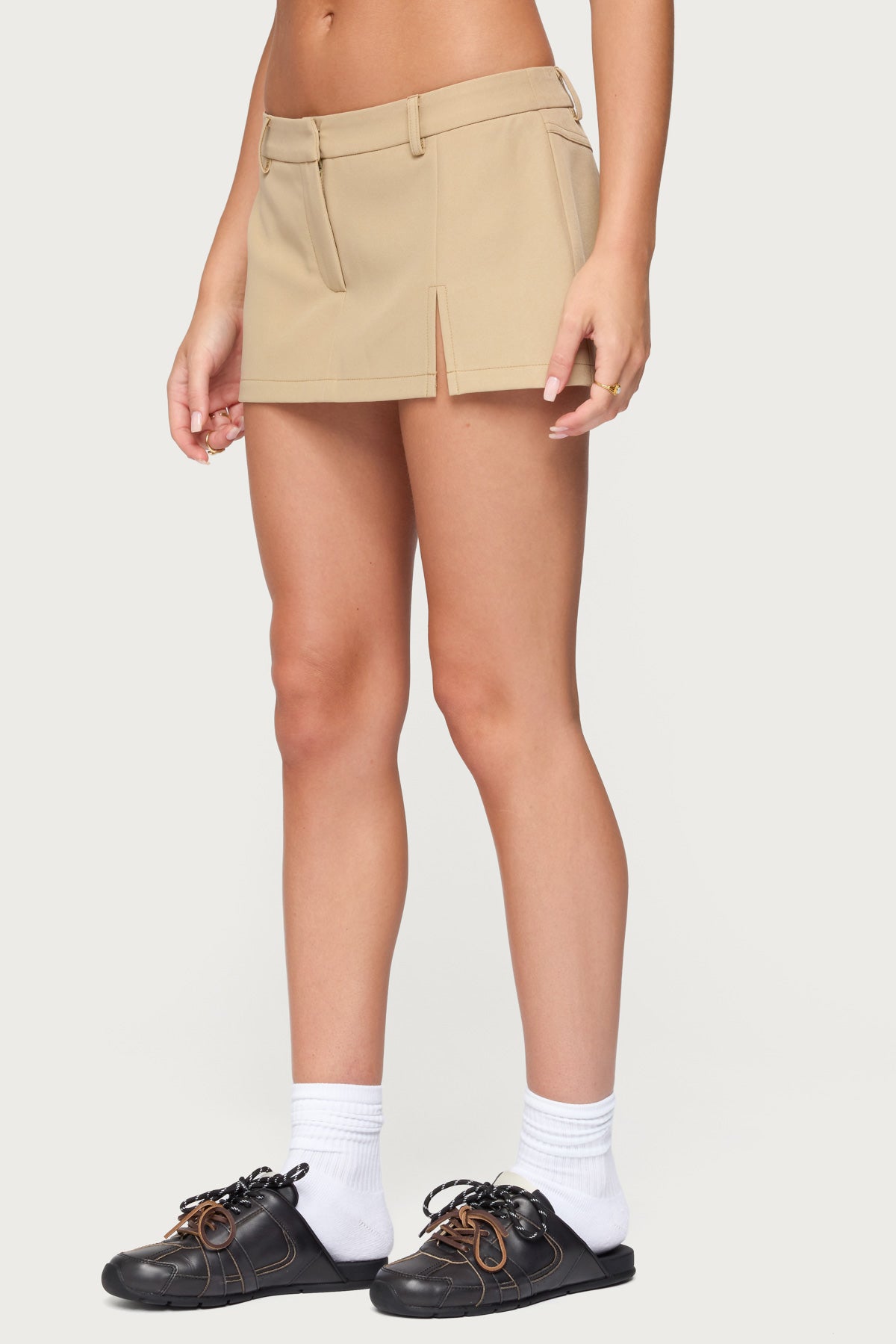 Madalene Tailored Mini Skort - Image 4