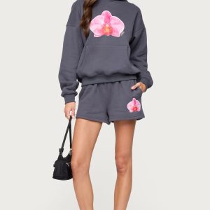 Orchid Babe Sweat Shorts