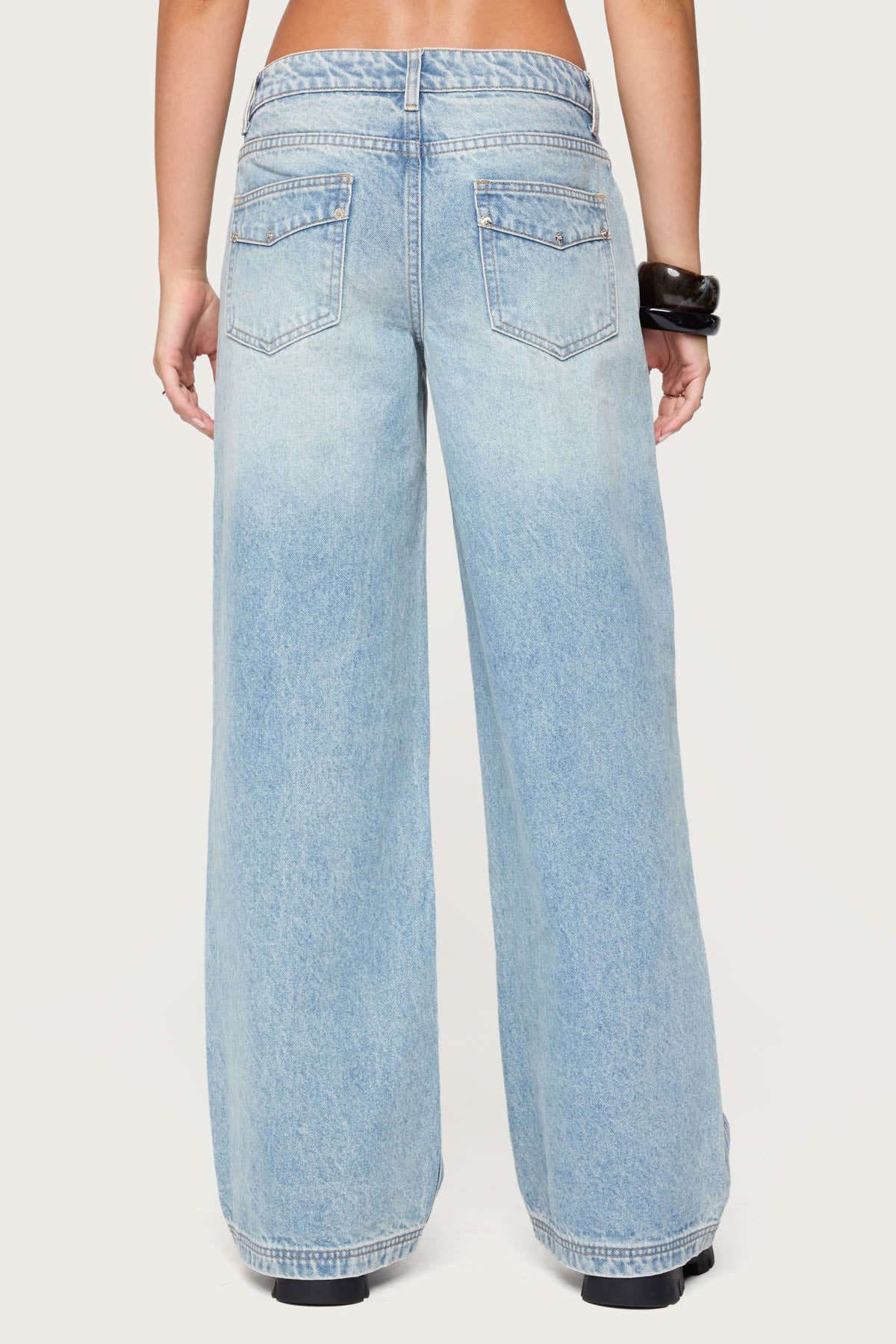 Dema Western Low Rise Jeans - Image 5