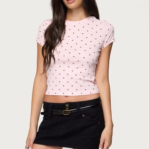 Lorenzo Polka Dot T Shirt