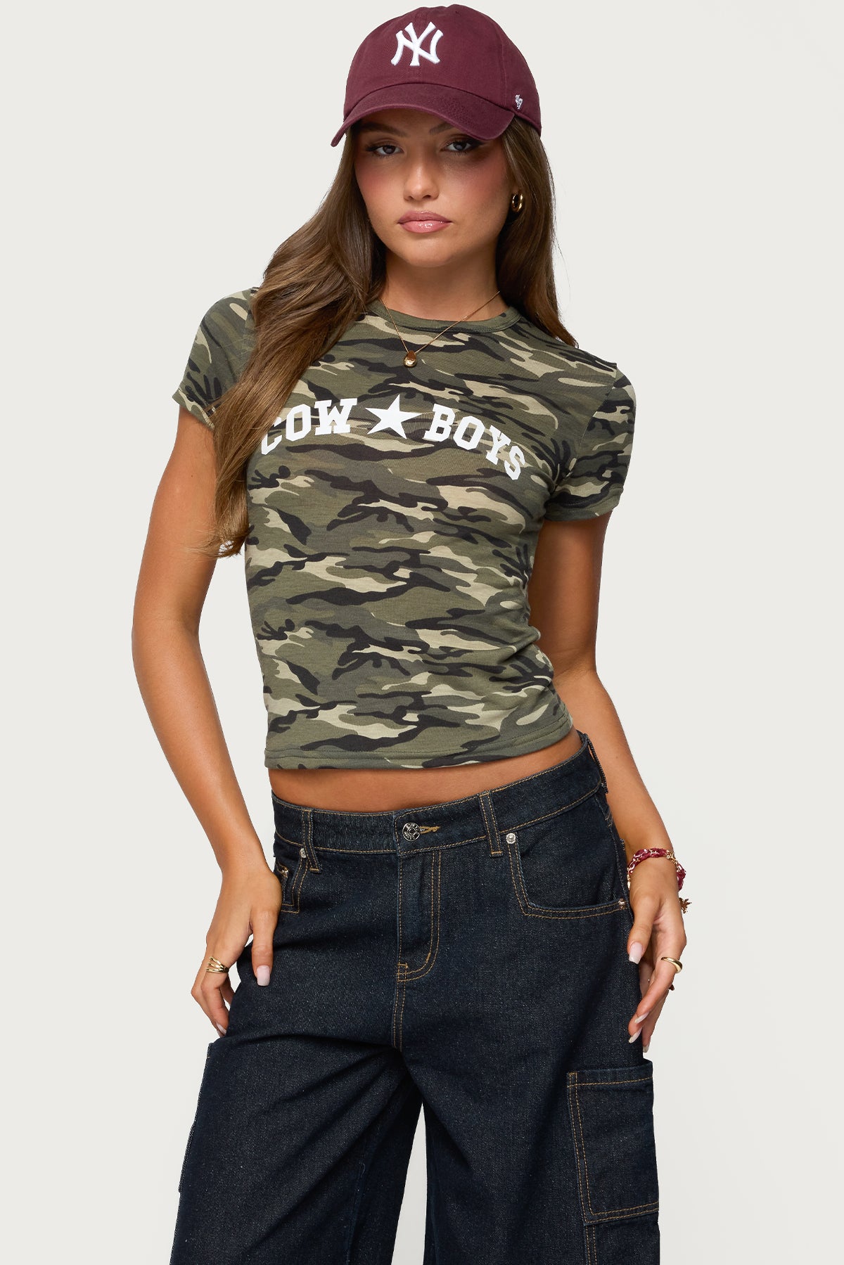 Nika Camo Cowboys T Shirt