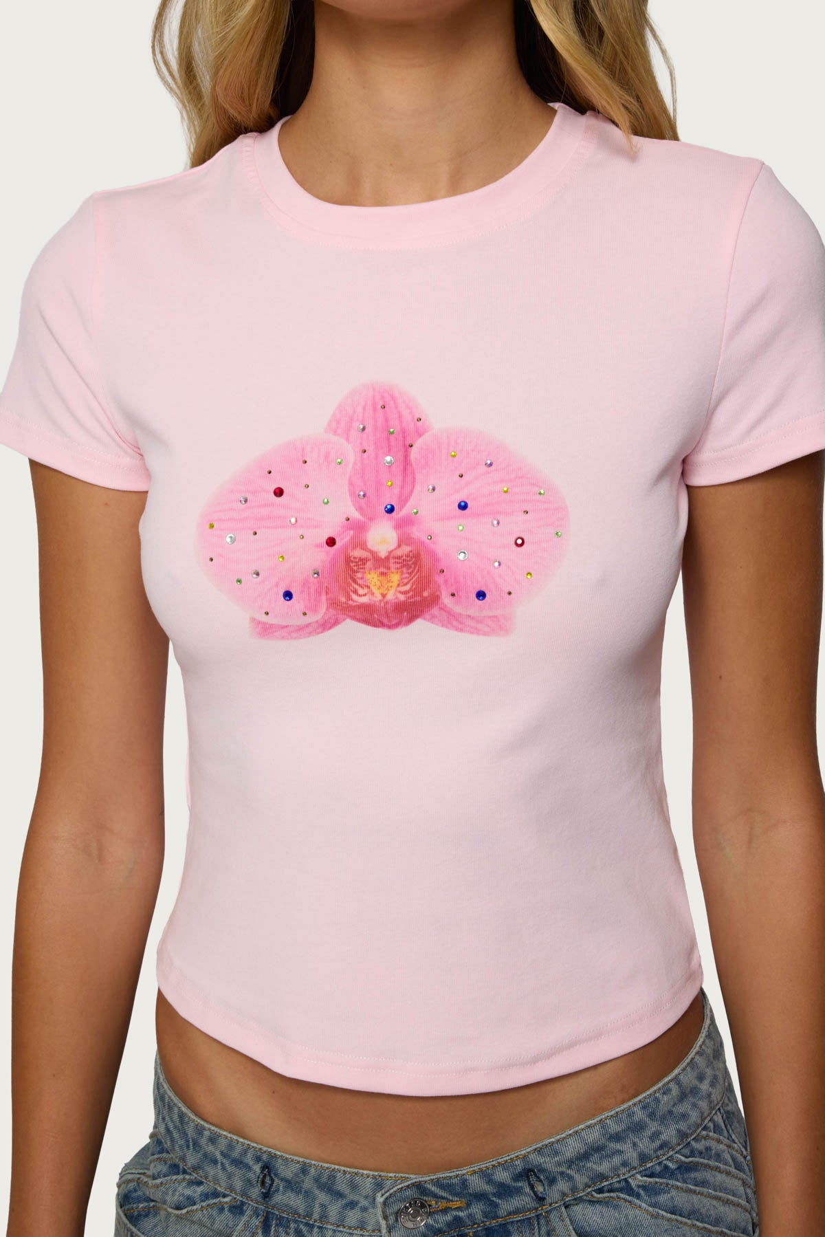 Orchid Gemstone T Shirt - Image 6