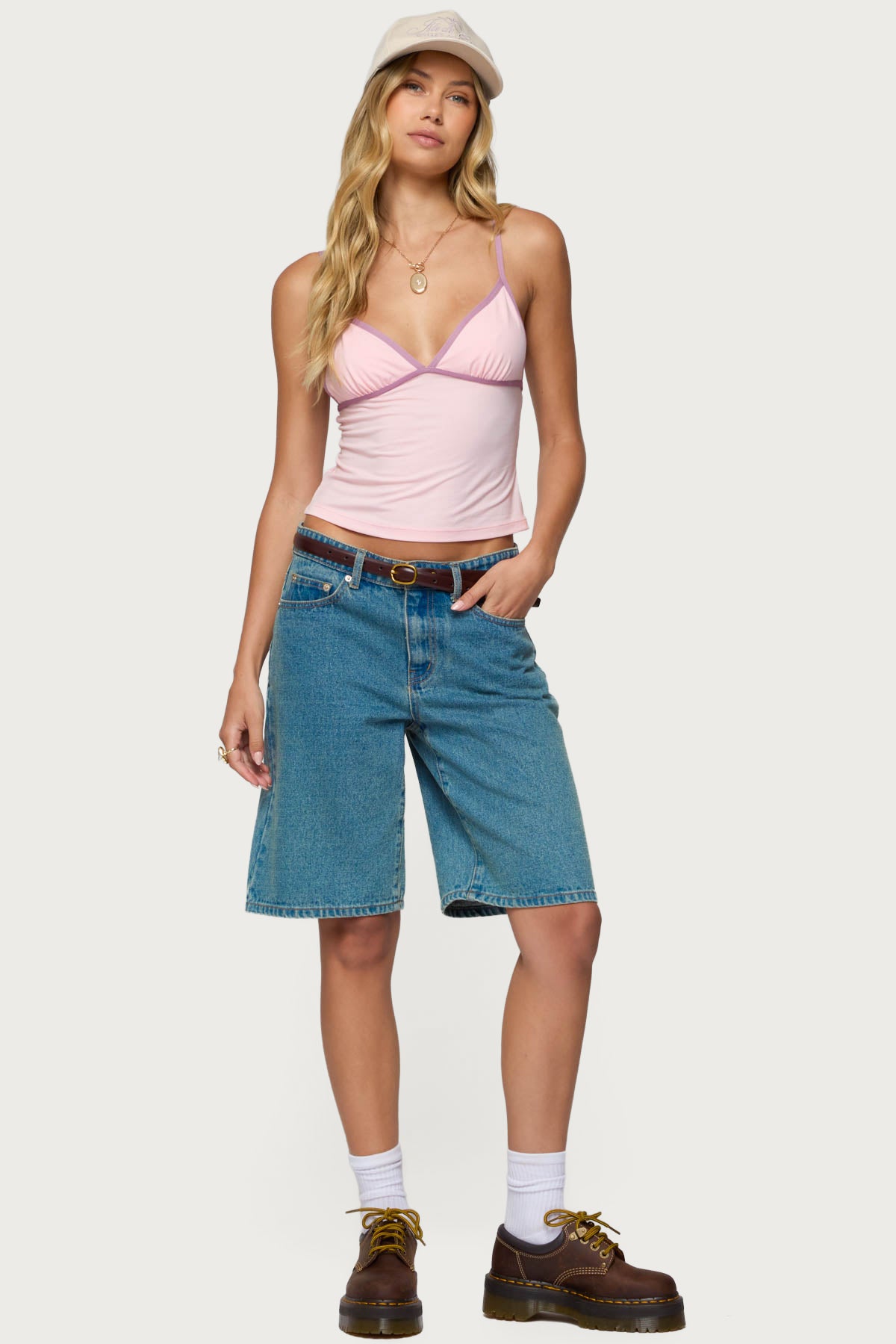 Leona Contrast Tank Top - Image 2