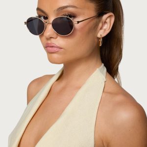 Klaire Round Sunglasses