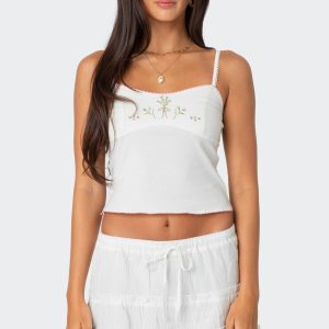 Prairie Embroidered Tank Top