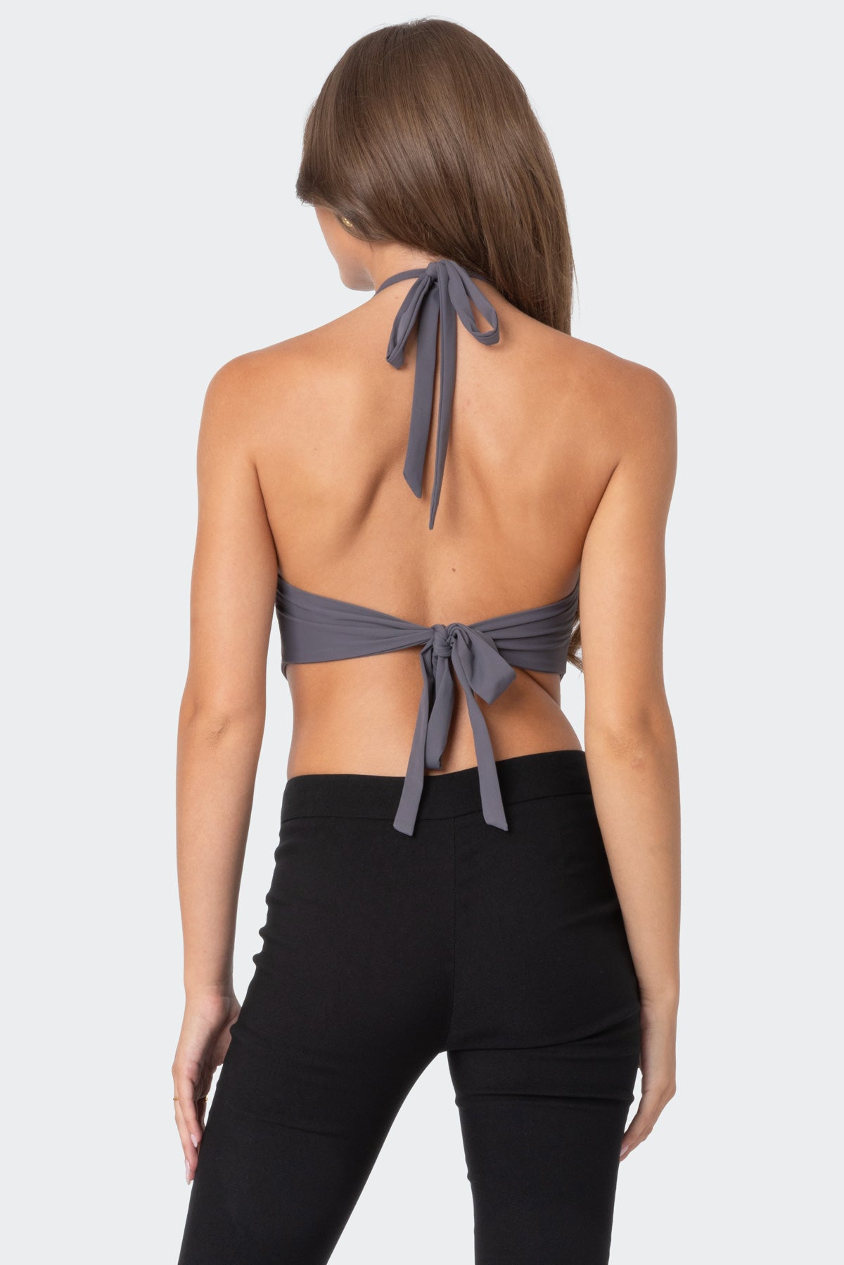Raine Curved Halter Top - Image 5