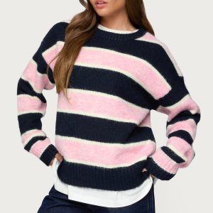 Conrad Striped Knit Sweater