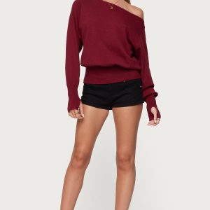 Jagger Low Rise Denim Shorts