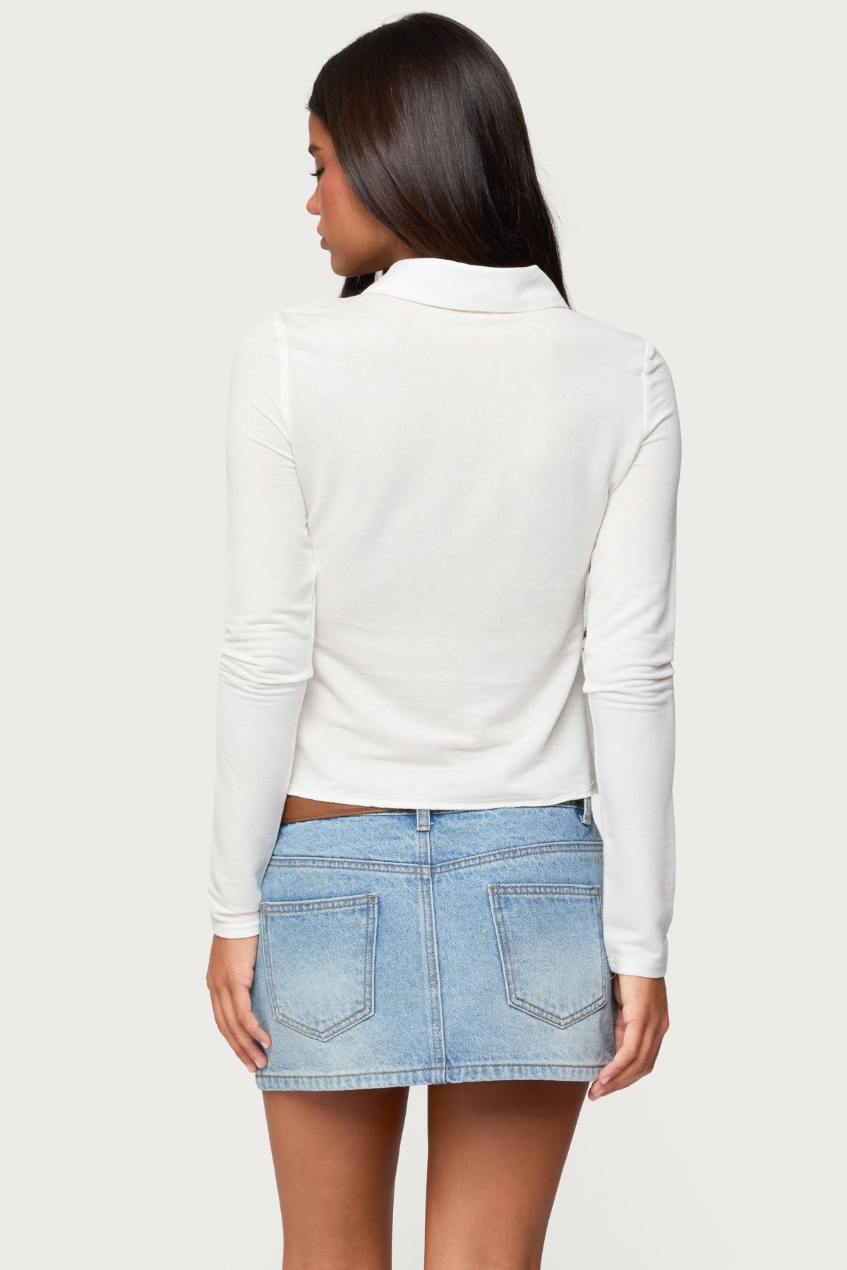 Pennie Iridescent Button Up Shirt - Image 4