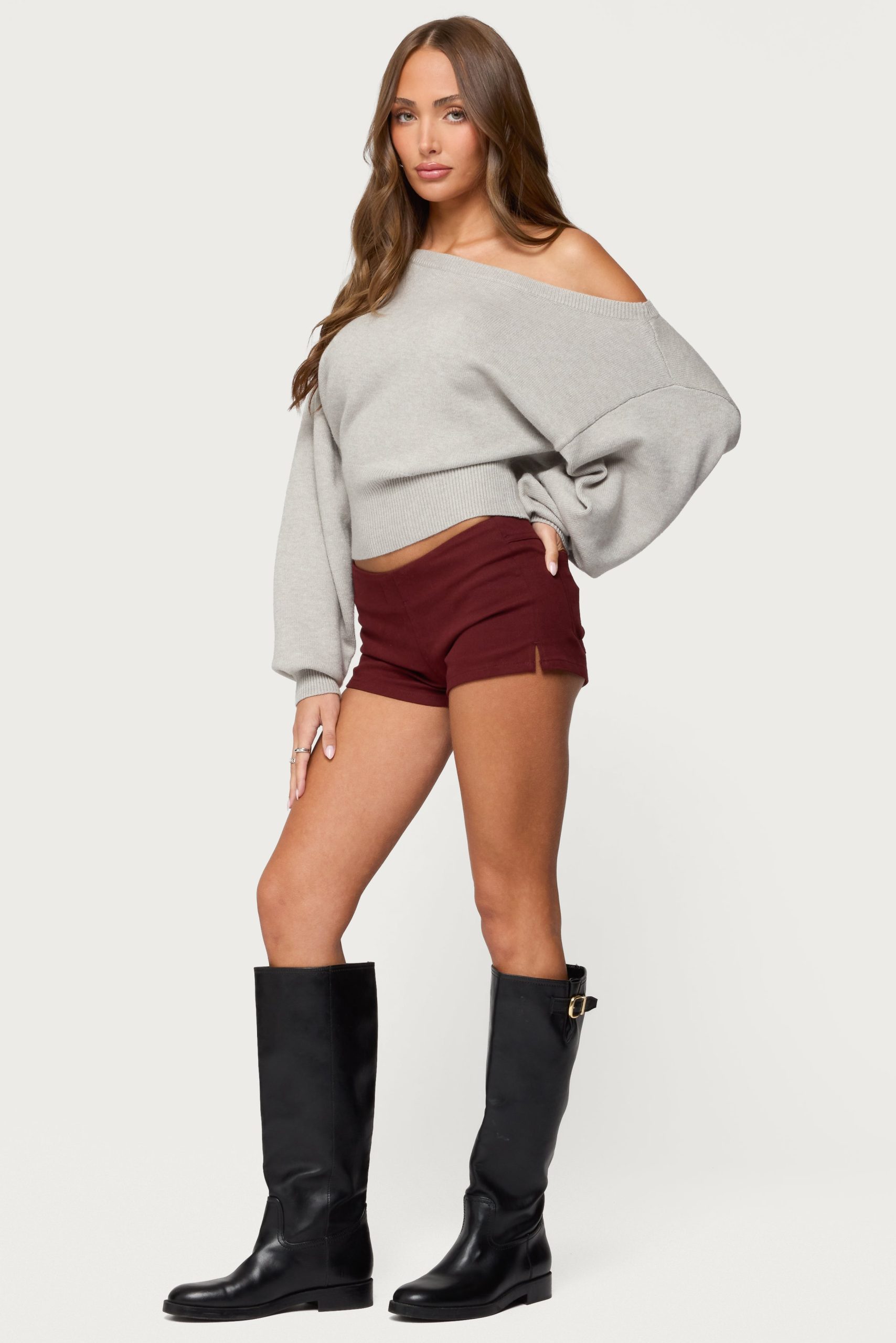 Ravenna Off Shoulder Sweater - Image 4