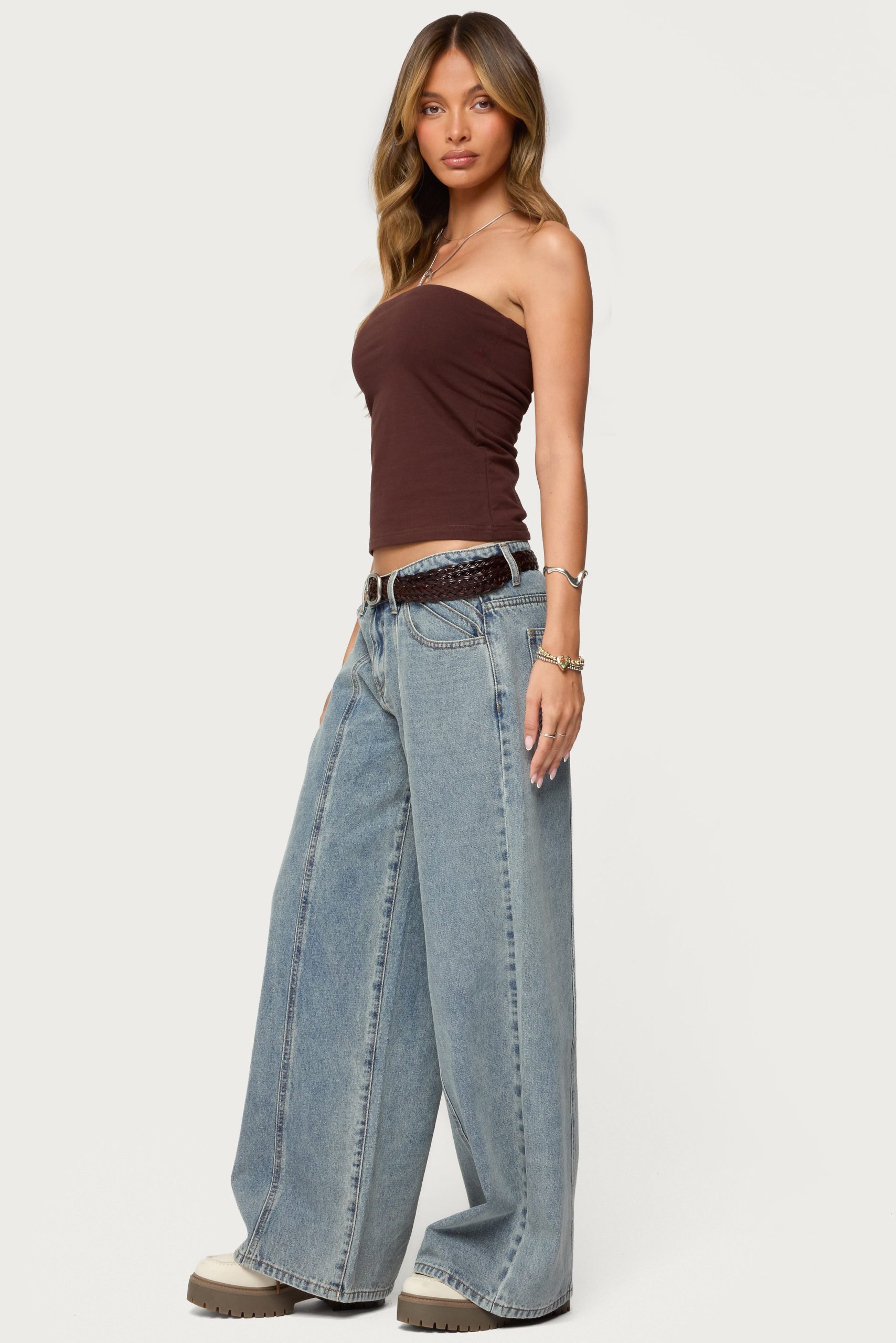 Built In Bra Tube Top - Image 4