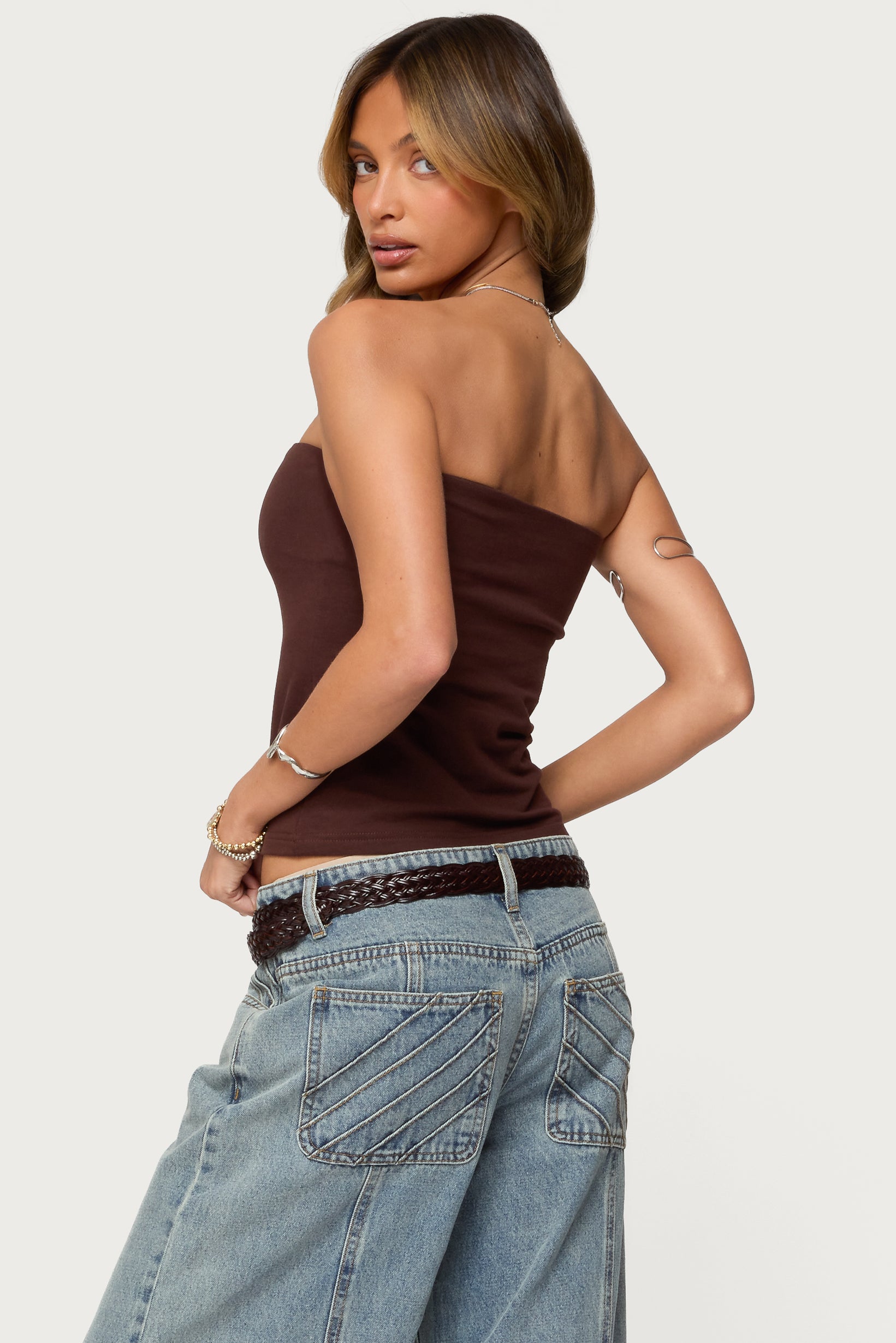 Built In Bra Tube Top - Image 5