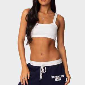 Sariah Ribbed Crop Top