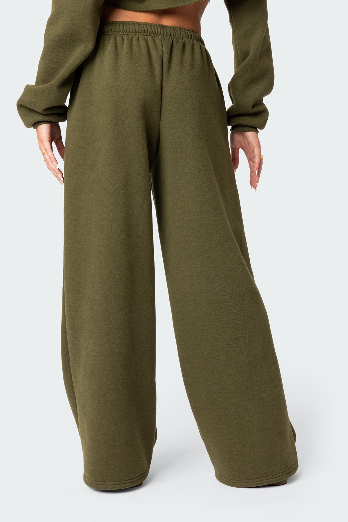 Brenna Low Rise Wide Sweatpants - Image 4