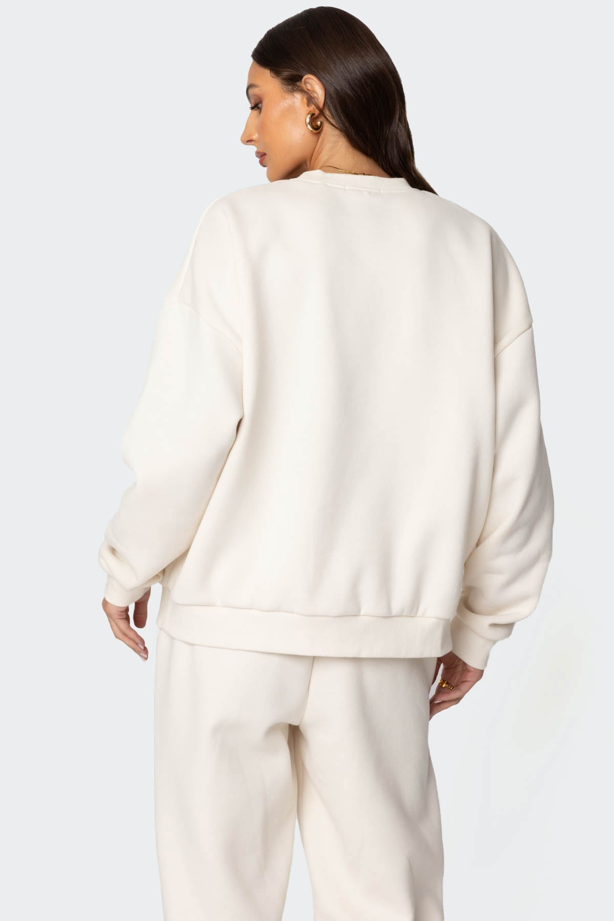 Edikted Babe Oversized Sweatshirt - Image 5