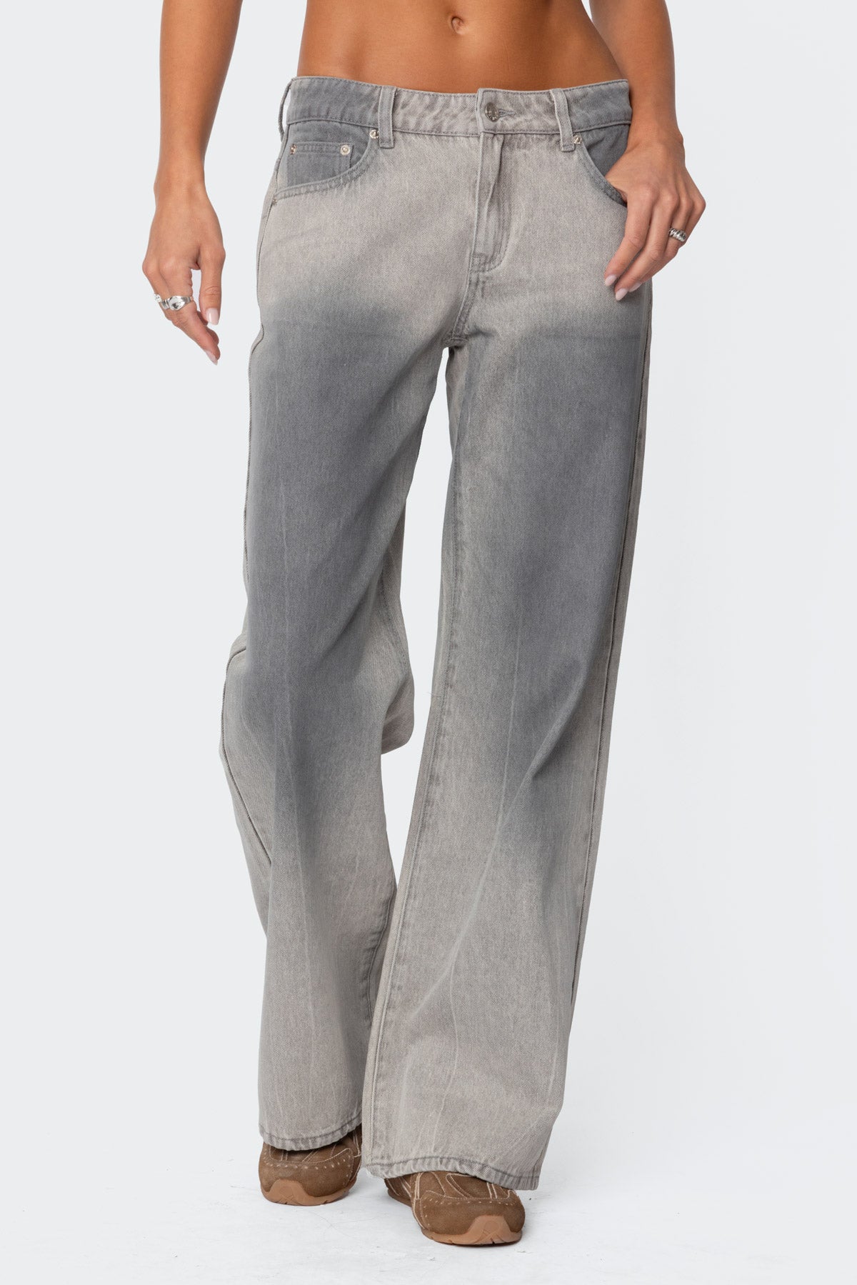 Joe Loose Fit Low Rise Washed Jeans - Image 2