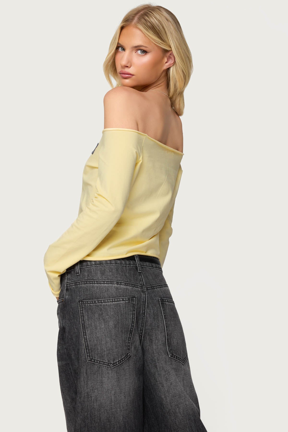 New York Babe Off Shoulder Top - Image 5