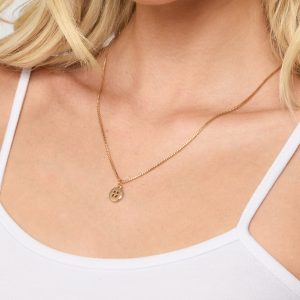 Button Charm Necklace